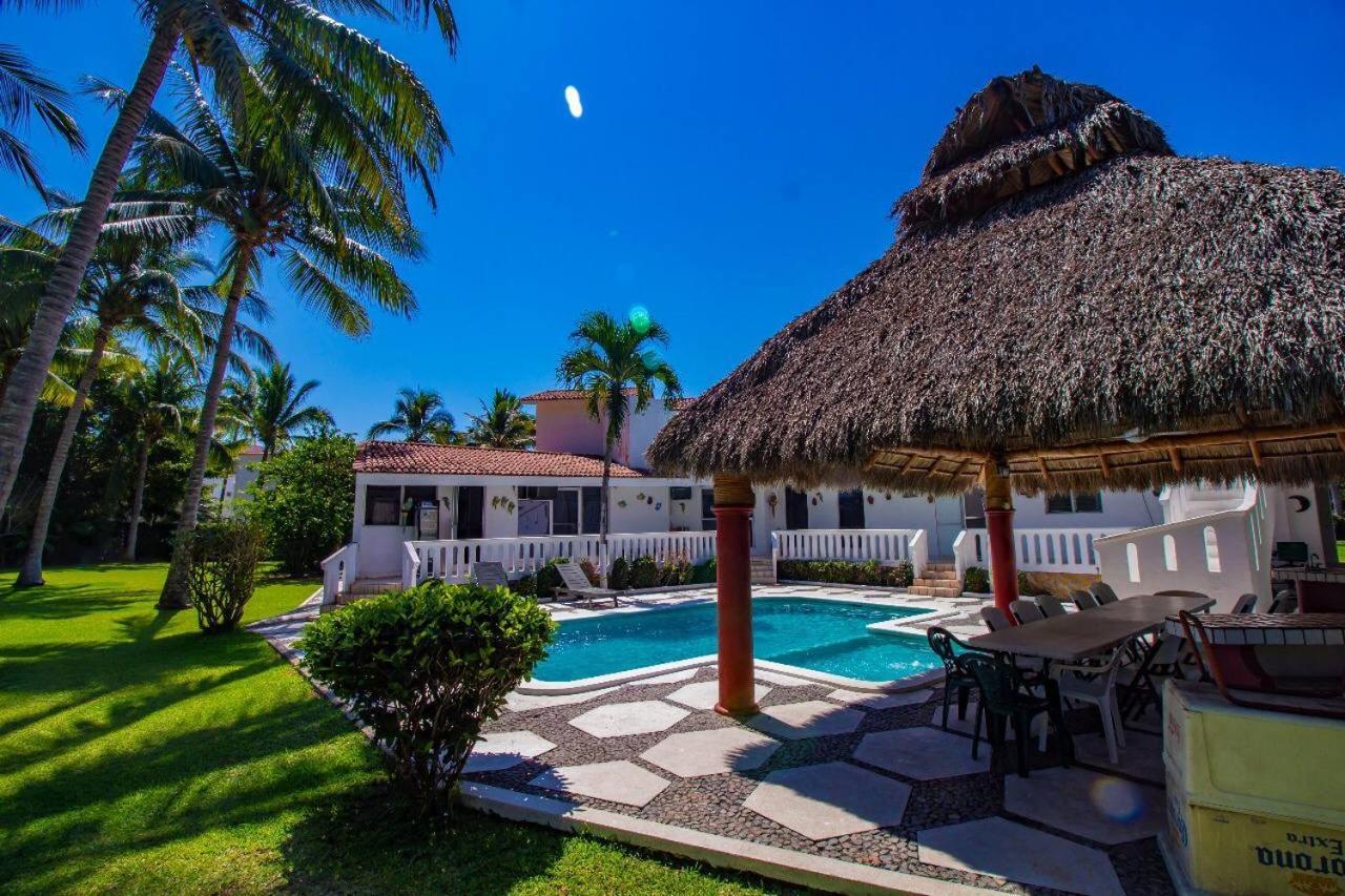 Villas Paraiso Manzanillo,Club Santiago Casa Playa Exterior foto